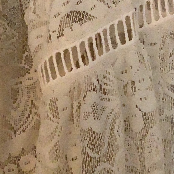 Spell Vintage Rhiannon Cream Off-Shoulder Lace Blouse S/M & bra - Picture 11 of 16